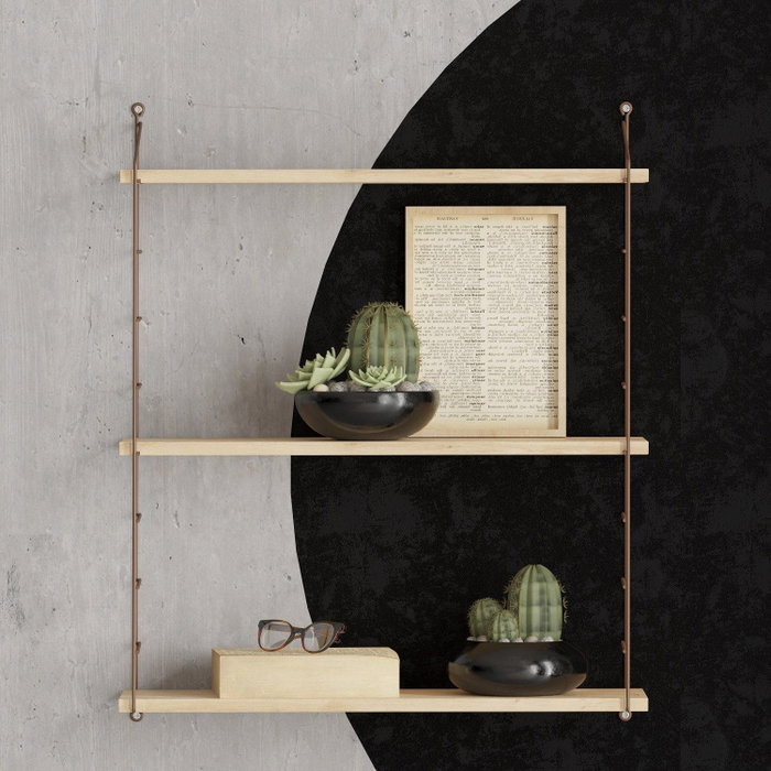 Hanah Home Armoni 3'lü - Oak